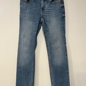 Rank 45 Jeans Mens 30/32 Medium Wash Blue Denim Low Rise Straight Leg 5-Pockets